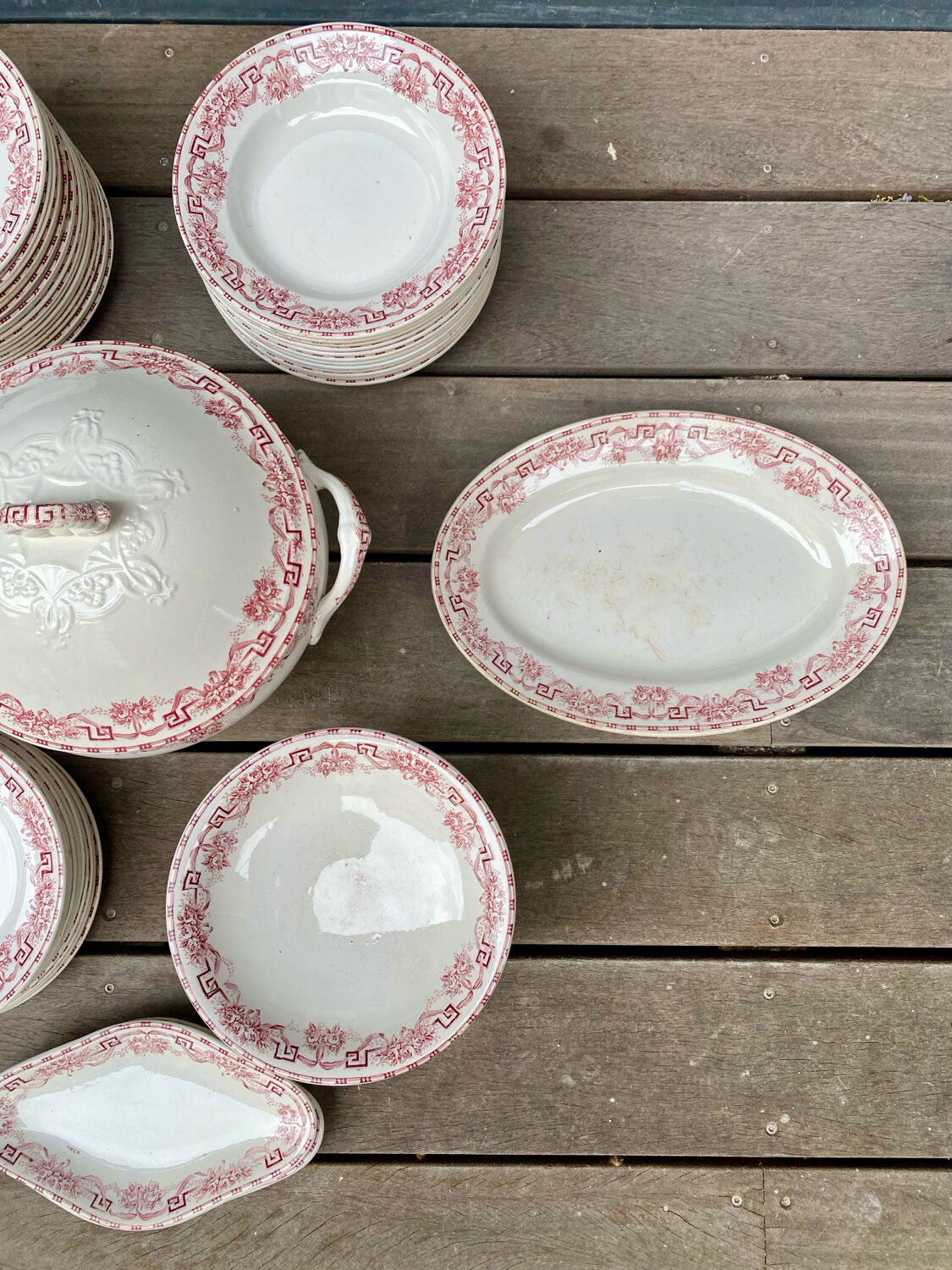 Service de table Moulin des Loups modèle Athènes