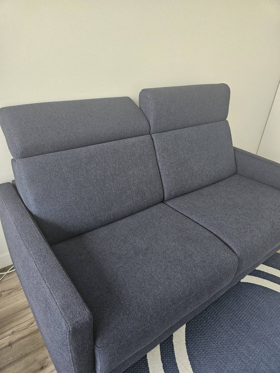 Amy fabric convertible sofa, the convertible house