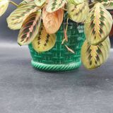 Cache pot poet laval vintage vannerie