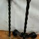 Wrought iron chandelier