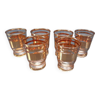 Lot de verres à liqueur