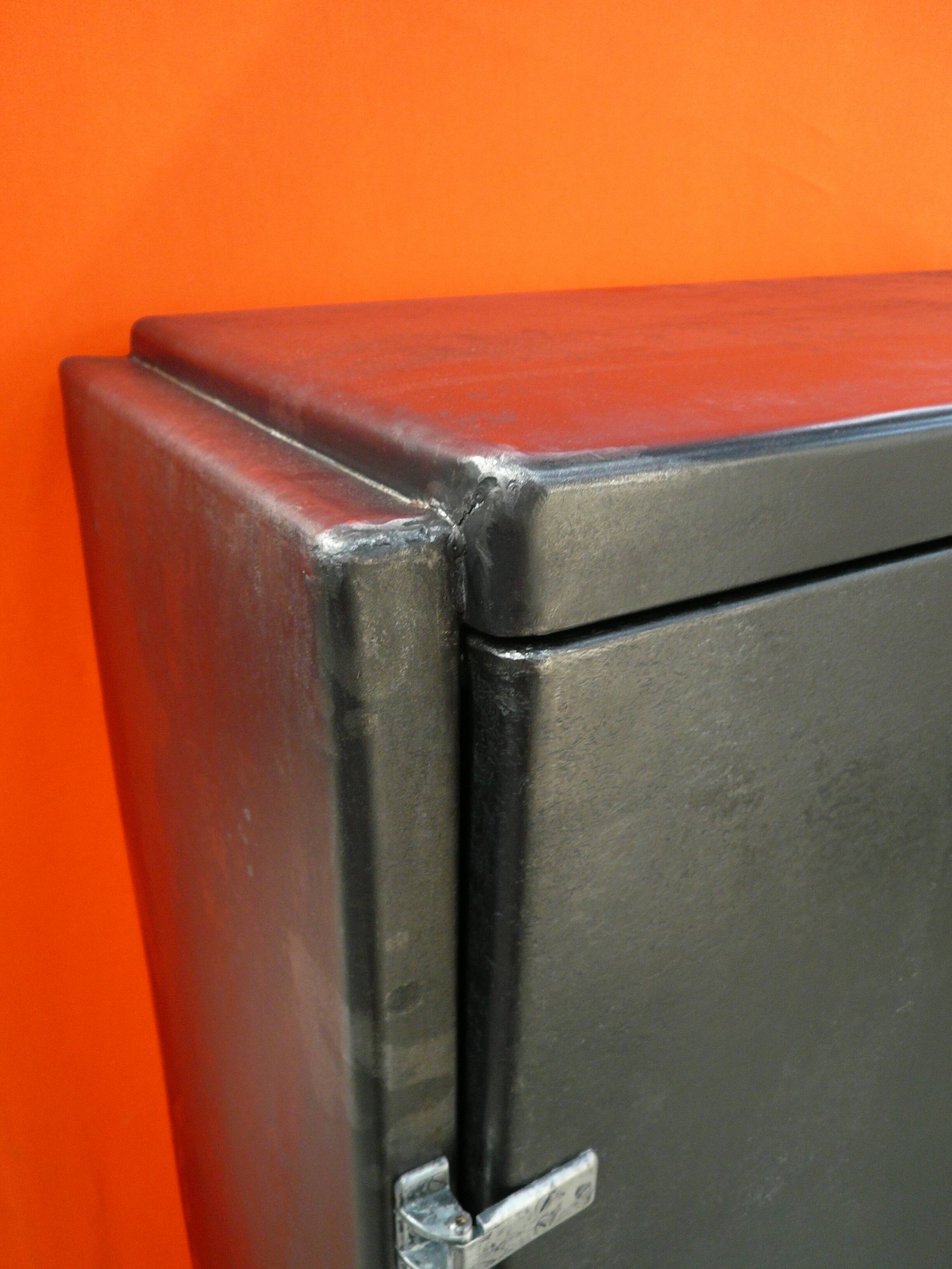 Old metal cabinet / 1950s / industrial