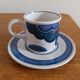 Service à café vintage BlueCloud Villeroy et Boch