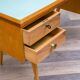 1950s desk, beech/resopal. Manufacturer: Ekawerk