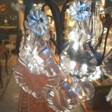 Bronze chandelier and tassels