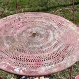 Wrought iron garden furniture