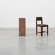 Rectangular red granite pedestal, Belgium, 20th century