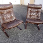 Pair of Siesta armchairs Scandinavian design Ingmar Relling Westnofa Year 70
