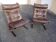 Pair of Siesta armchairs Scandinavian design Ingmar Relling Westnofa Year 70