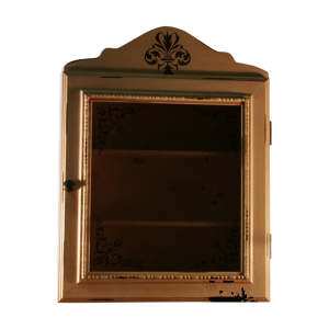 vitrine murale en bois