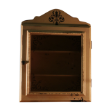 Wooden wall display case