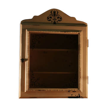 Vitrine murale en bois