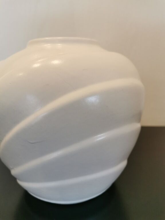 Vase vintage West Germany blanc