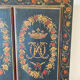 Painted nineteenth century cabinet
