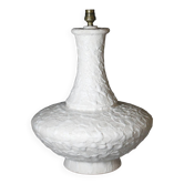 Large vintage ceramic lamp base brutalist West Germany 1960s