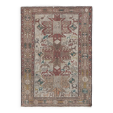 Vintage hand-embroidered tablecloth 100x142 cm