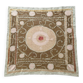 Vintage hand-embroidered tablecloth 139x146 cm