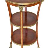 Gueridon with ram's head decoration