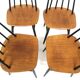 Set of 4 "Fanett" teak chairs by Ilmari Tapiovaara, Sweden, 1960