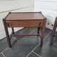 Pair of Scandinavian mahogany bedside tables from the 60s