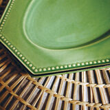 Dish presentation small format ceramic of the Drôme