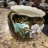 Barbotine pot cover