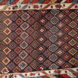 Tapis ancien Nord-ouest Persan fait main 128x177cm, 1880