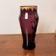 Antique Legras vase – Purple enamelled glass with gold – Art Nouveau