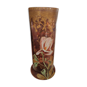 vase émaillé art nouveau