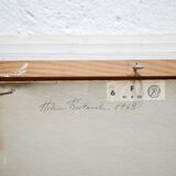 Old painting signed H. Fontanel