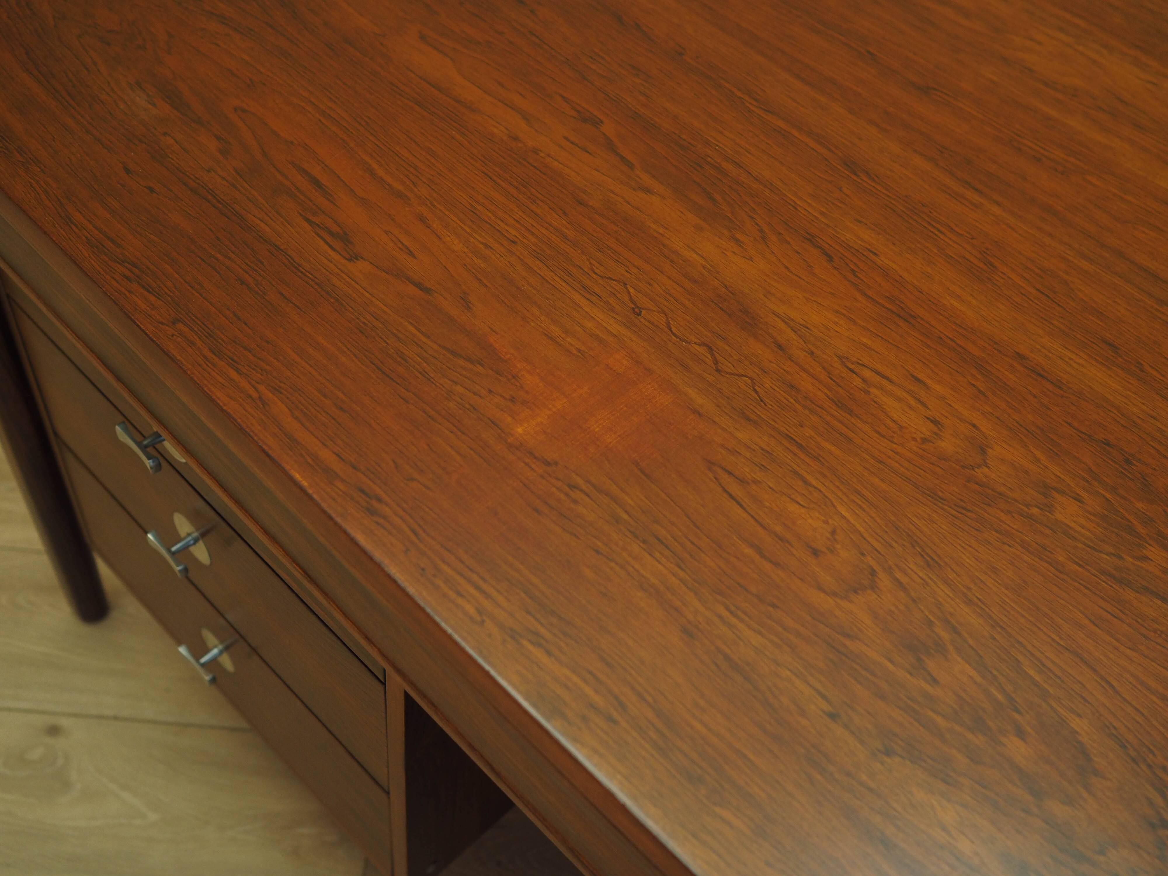 Rosewood desk Diplomat, Danish design, 1970s, designer: Finn Juhl, manufact