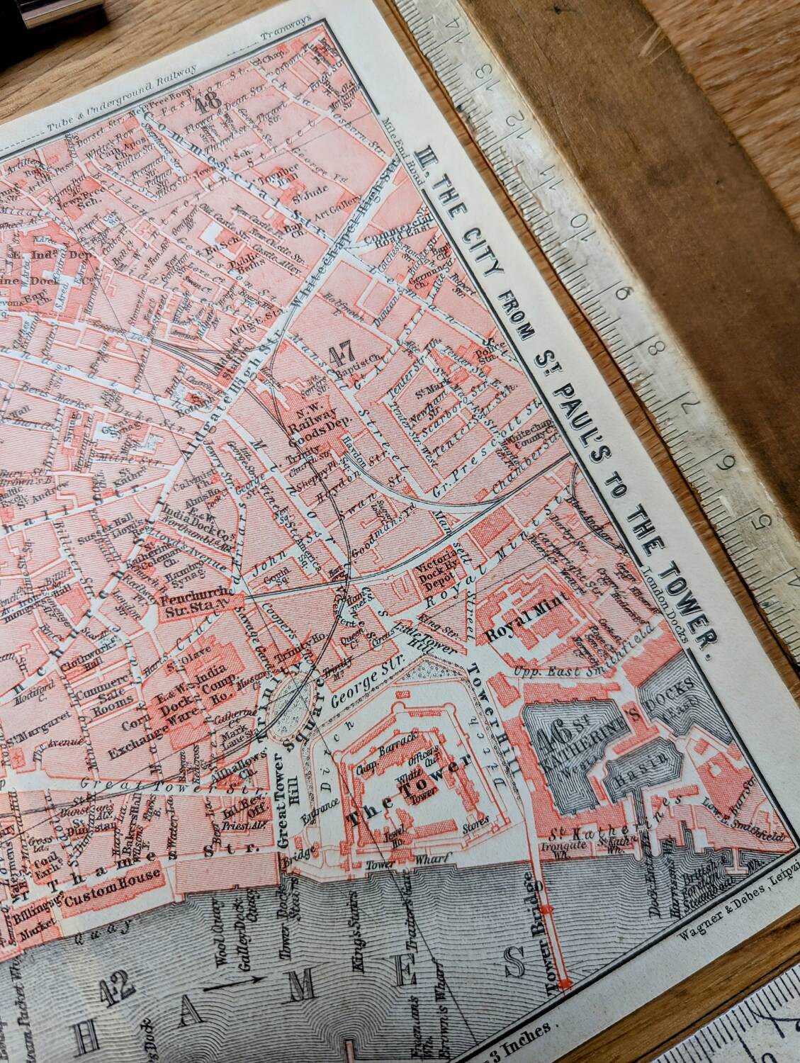 Printed in 1913, London The City.
