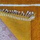 Handmade pure wool rug, size 100 x 200 cm