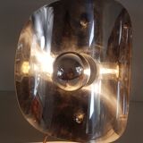 Vintage chrome metal wal light