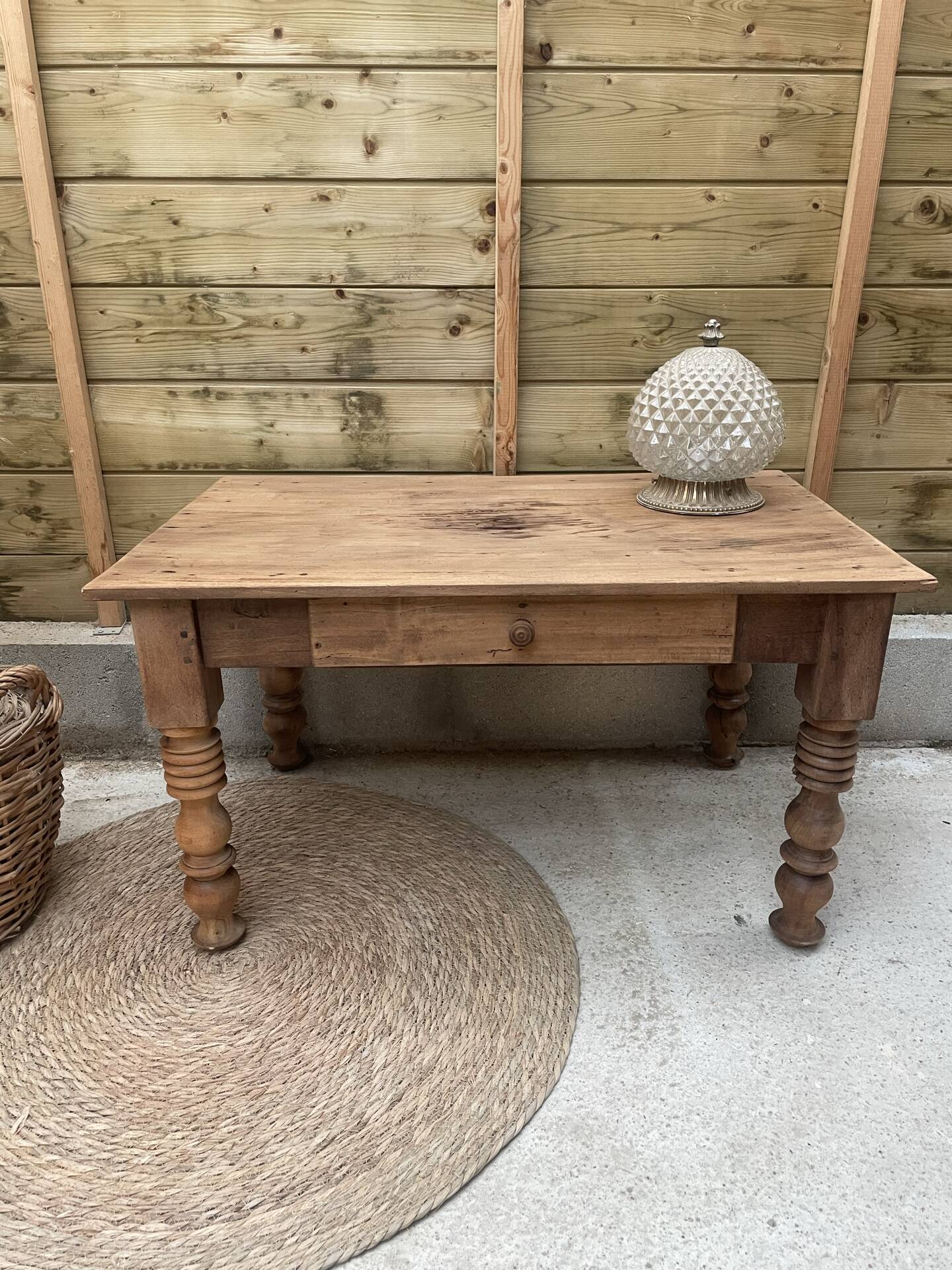 Table basse de ferme