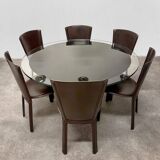 Round table by Luigi Saccardo for Maison Jansen, 1970