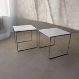Brabantia side tables 1970s minimalist design