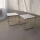 Brabantia side tables 1970s minimalist design