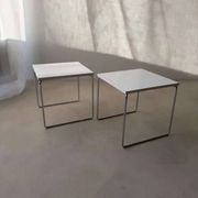 Brabantia side tables 1970s minimalist design