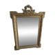 Grand miroir ancien en bois et stuc doré
