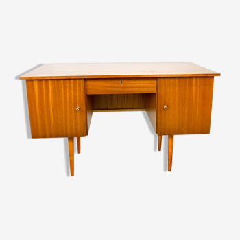 Bureau rétro en teck des années 1960