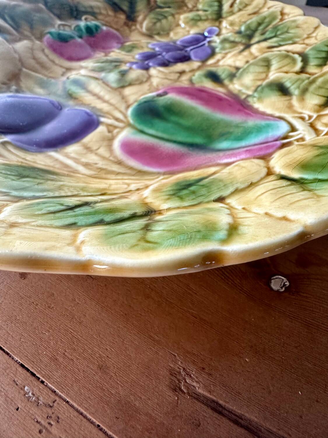 Sarreguemines slip dish