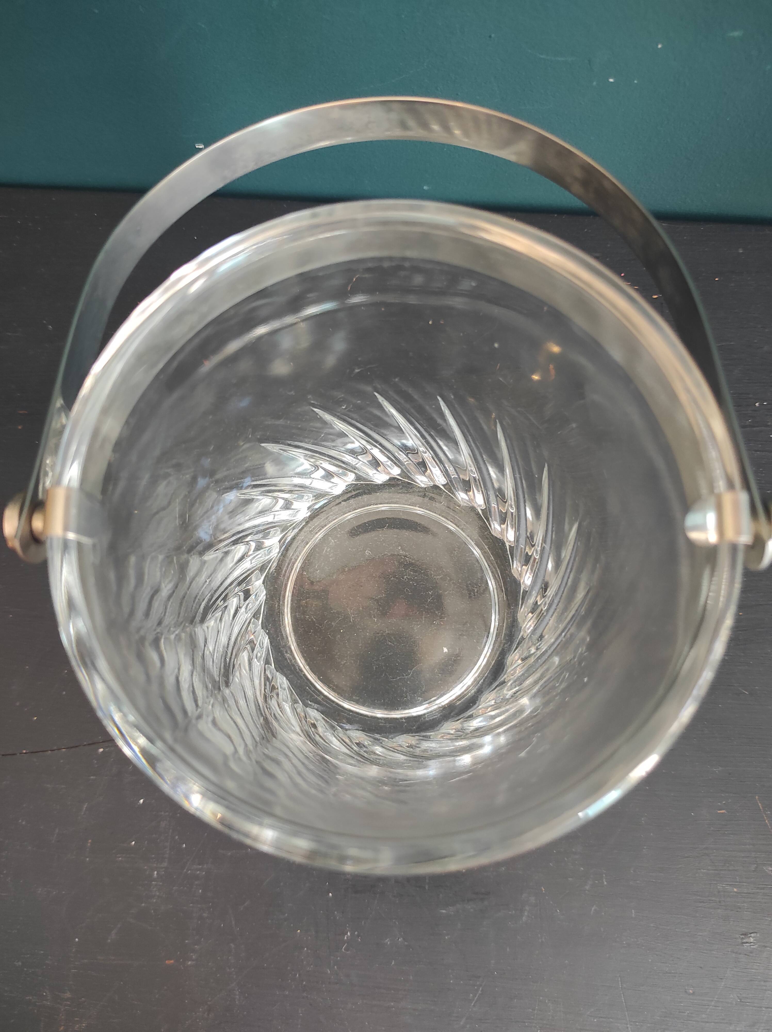 Vintage French ice bucket