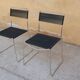 Chaise « scoubidou » vintage noire