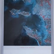 poster Île de Ré, Marennes d'Oléron, La Rochelle satellite CNES