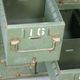 Furniture industrial metal business of the army, 21 drawers locker