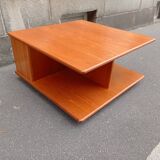 Teak wheeled coffee table for G Plan, 1987