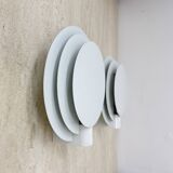 Set of 2 Lumiance round wall lamps ‘Planeta’ 1970s