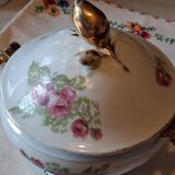 Antique porcelain sweet box from Limoges - William Guérin
