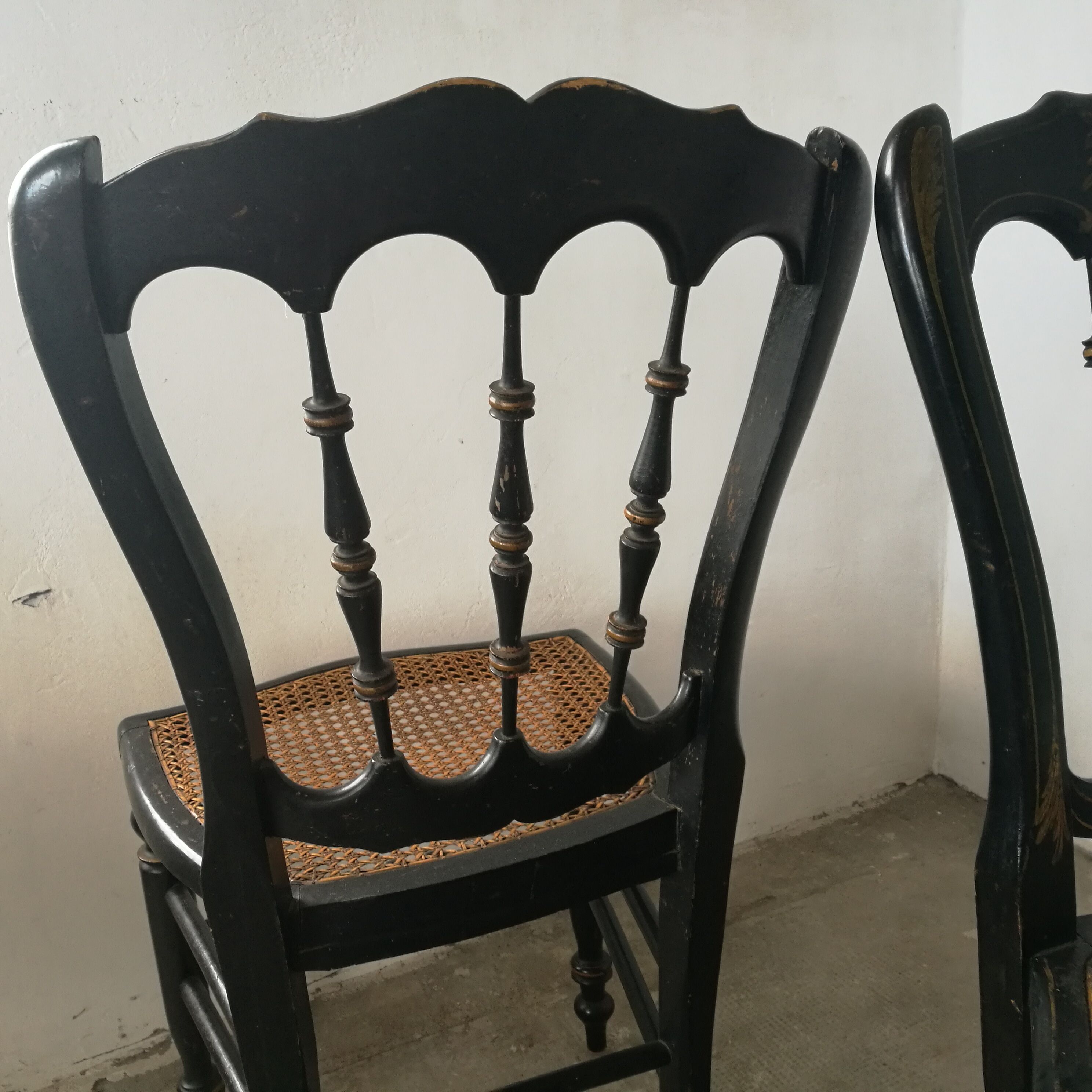 Paire de chaises Napoléon III